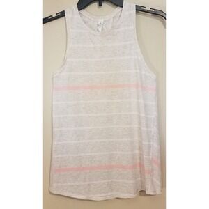 Lululemon All Tied Up Tank Top Women size 2 Open Back Shirt Running Workout